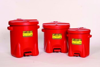 Imágen de Eagle Rojo HDPE 10 gal Lata de seguridad (Imagen principal del producto)