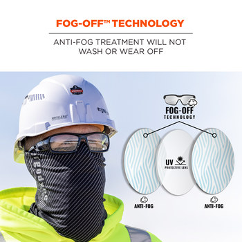 Ergodyne Skullerz Odin Universal Policarbonato Lentes de seguridad lente Transparente - Marco completo - 720476-50003