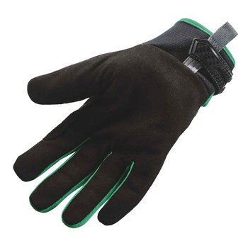 Ergodyne ProFlex 812TX Negro/Verde Grande Malla de poliéster Malla de poliéster Guantes de trabajo - 720476-17194