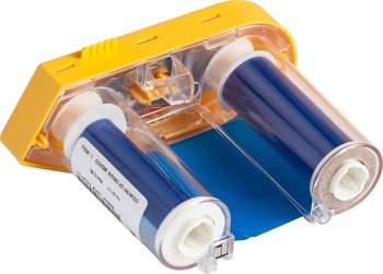 Imágen de Brady Azul Transferencia térmica M61-R4410-BL Cartucho de etiquetas para impresora de transferencia térmica continua (Imagen principal del producto)