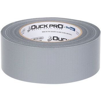 Shurtape Duck Pro PC 6 Plateado Cinta para ductos - 48 mm Anchura x 55 m Longitud - 6 mil Espesor - shurtape 105449