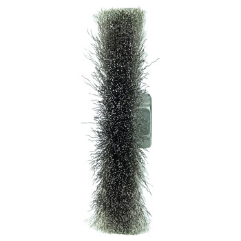 Weiler 00156 Cepillo de rueda - Rizado Acero inoxidable cerda