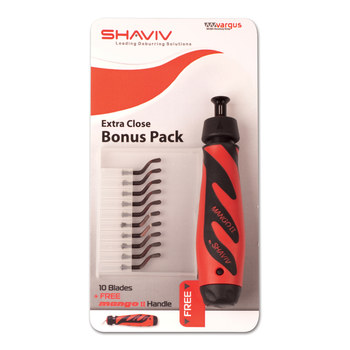 Shaviv B10 Acero de alta velocidad Herramienta de desbarbado extra cerca 155-00177 - 46343