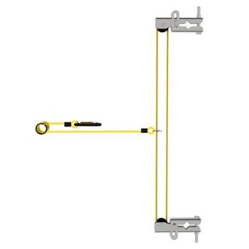 3M DBI-SALA 6100566 Amarillo Acero galvanizado Cuerda de cola para escalera fija SRL - 840779-19277