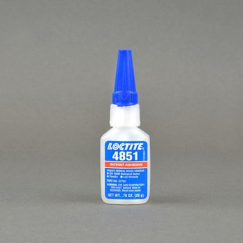 Loctite Pritex 4851 Adhesivo de cianoacrilato Transparente Líquido 20 g Botella - 37732