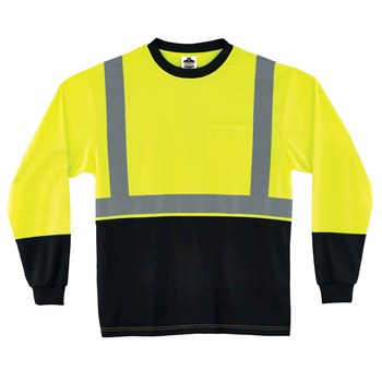 Imágen de Ergodyne GloWear Tipo R Lima Tejido de poliéster Camisa de alta visibilidad (Imagen principal del producto)