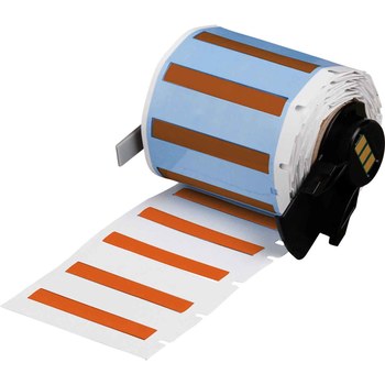 Imágen de Brady PermaSleeve Naranja Transferencia térmica M6-125-175-342-OR Etiquetas termorretráctiles para cables y alambres (Imagen principal del producto)