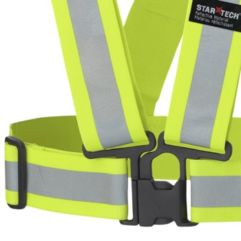 Pioneer StarTech Faja de seguridad ajustable V1040860U - tamaño Encaja todo (2 in) - Verde - 04490