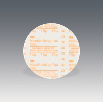 3M 76967 Discos PSA - 8 pulg. - 15 µ - Súper fino - Óxido de aluminio