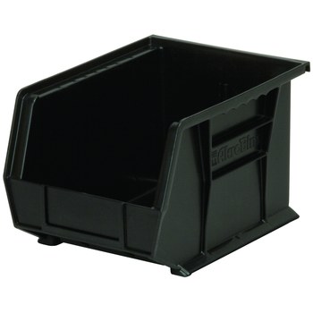 Imagen de Akro-mils Akrobin 50 lb Negro Polímero de grado industrial Colgado/Apilado Contenedor de almacenamiento (Imagen principal del producto)