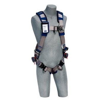DBI-SALA ExoFit STRATA Arnés para el cuerpo 1112477 - tamaño Grande - Gris, azul - 10926