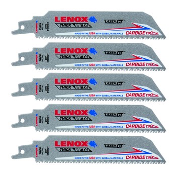 Imágen de Hoja de sierra recíproca Lazer CT Metal Cutting 2014223 de Con la punta de carburo 6 pulg. por de Lenox (Imagen principal del producto)