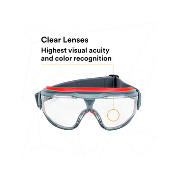 3M Goggle Gear 500 GG501SGAF Universal Policarbonato Gafas de seguridad lente Transparente - 051131-27455