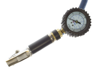 Imágen de Manómetro de inflado, dial, 0-60 psi, manguera de 36", mandril con clip TGC1332-60 de por de Coilhose (Imagen principal del producto)