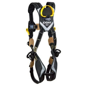 DBI-SALA ExoFit NEX Arco eléctrico/rescate Arnés para el cuerpo 1113327 - tamaño Grande - Negro - 01236
