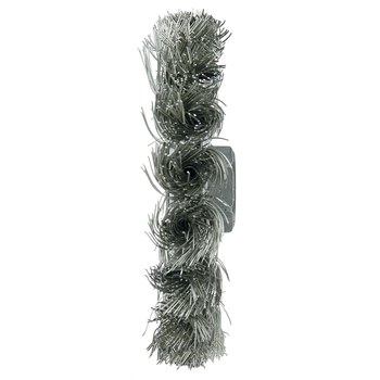 Weiler Wolverine 36213 Cepillo de rueda - Anudado - Torsión estándar Acero inoxidable cerda