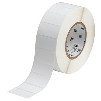 Imágen de Brady Blanco Manipulación evidente Vinilo Transferencia térmica THT-17-351-3 Rollo de etiquetas para impresora de transferencia térmica troquelado (Imagen principal del producto)