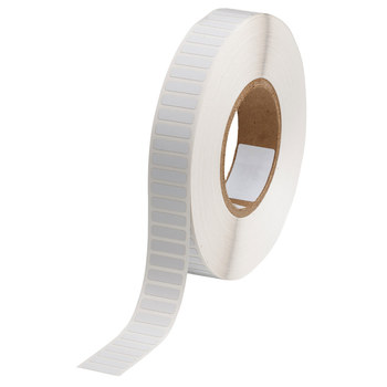 Brady UltraTemp THT-49-718-10 Rollo de etiquetas troqueladas para impresoras - 0.9 pulg. x 0.25 pulg. - Poliimida - Blanco - B-718
