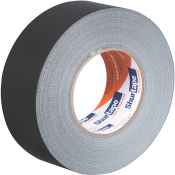 Shurtape PC 618 Negro Cinta para ductos - 48 mm Anchura x 55 m Longitud - 10 mil Espesor - shurtape 203674