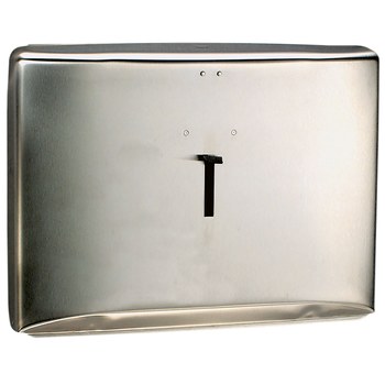 Kimberly-Clark 09512 Dispensador de cubiertas de asiento de inodoro - Metalizado