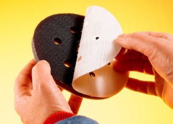 3M 28323 almohadilla de respaldo - 5 pulg. Dia - Velcro