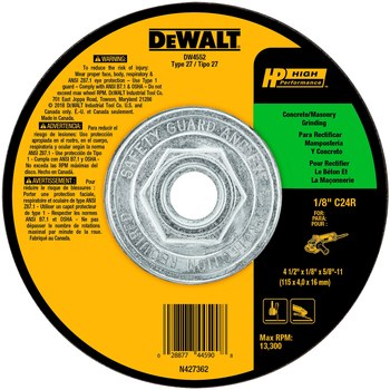 Imágen de DEWALT Rueda de corte 45908 (Imagen principal del producto)