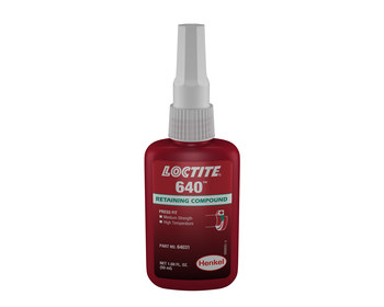 Loctite 640 Compuesto de retención Verde Líquido 50 ml Botella - 64031