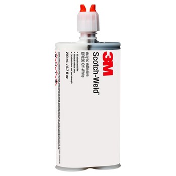 3M Scotch-Weld DP820 Blancuzco Base y acelerador (B/A) Adhesivo acrílico, 200 ml Duo-Pak | RSHughes.mx