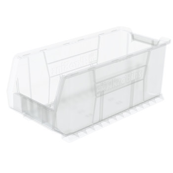 Imagen de Akro-mils Akrobin 300 lb Transparente Polímero de grado industrial Apilado Contenedor de almacenamiento (Imagen principal del producto)