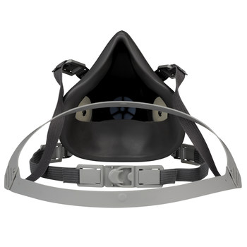 3M 6000 Series 6300 Gray Large Thermoplastic Elastomer Half Mask Facepiece Respirator