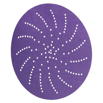 3M Xtract Cubitron II Recubierto Juego de destornilladores de precisión Morada Disco de velcro - Juego de destornilladores de precisión - 5 pulg. - 240+ - 66992