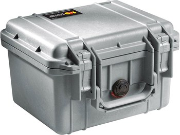 Imagen de Pelican 019428-13008 Estuche protector 1300 WL/NF Plateado Polipropileno Estuche rígido protector (Imagen principal del producto)
