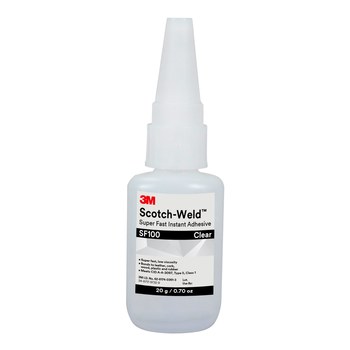 3M Scotch-Weld SF100 Adhesivo de cianoacrilato Transparente Líquido 0.71 oz Botella - 62631