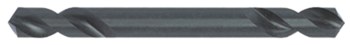 Cle-Force 1683 Heavy-Duty Taladro de doble extremo - Corte de mano derecha - Punta Dividir 135° - Acabado Óxido de vapor - Longitud Total 2.441 pulg. - Flauta Espiral - Acero de alta velocidad - Vástago Recto - C69024