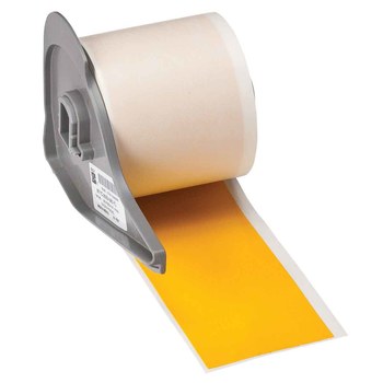 Imágen de Brady M710 Amarillo Poliéster Transferencia térmica M7C-2000-549-YL Cinta de etiquetas para bajas temperaturas (Imagen principal del producto)