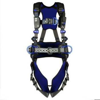 DBI-SALA ExoFit X300 Escalada, Posicionamiento, Energía eólica Arnés para el cuerpo 70007421608 - tamaño Grande - Gris - 00809