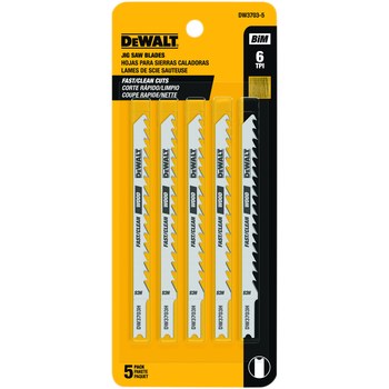 Imágen de Hoja de sierra de calar Mango en U de primera calidad DW3703-5 de Acero con alto contenido de carbono 4 pulg. por de DEWALT (Imagen principal del producto)