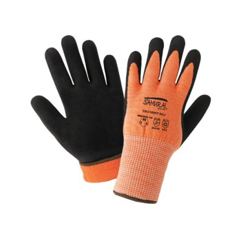 Imágen de Global Glove Samurai Glove Naranja/Negro de alta visibilidad XL Guantes resistentes a cortes (Imagen principal del producto)