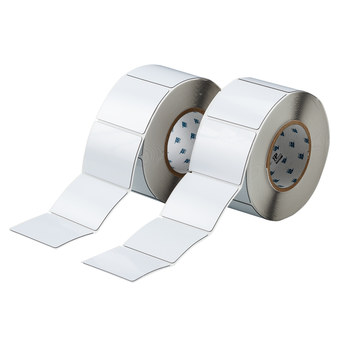 Imágen de Brady Blanco Poliéster Transferencia térmica THTEP-177-593-.5 Rollo de etiquetas para impresora de transferencia térmica troquelado (Imagen principal del producto)