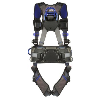 DBI-SALA ExoFit X300 Escalada, Posicionamiento, Energía eólica Arnés para el cuerpo 70007421608 - tamaño Grande - Gris - 00809