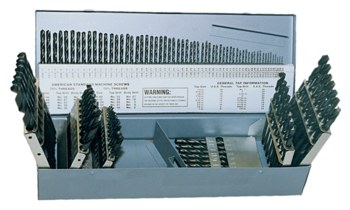 Imágen de Chicago-Latrobe 150ASP 135° Corte de mano derecha Acero de alta velocidad Heavy-Duty Taladro de Jobber 45650 (Imagen principal del producto)