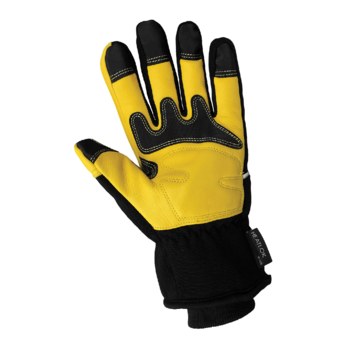 Global Glove woThunder Glove SG7200INT Negro Grande Cuero Gamuza Guantes para condiciones frías - Insulación Cold Keep - sg7200int lg