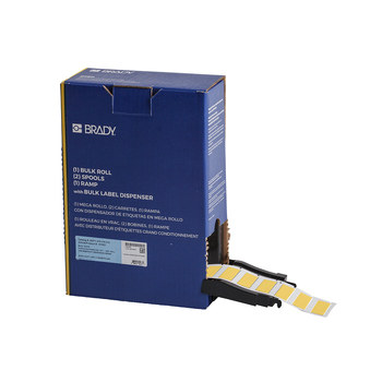 Imágen de Brady PermaSleeve Amarillo Transferencia térmica BM-375-175-312-YL Etiquetas termorretráctiles para cables y alambres (Imagen principal del producto)