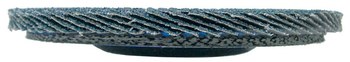 Weiler Wolverine Tipo 27 - Zirconia - 4 1/2 pulg. - 80 - Mediano - 31404