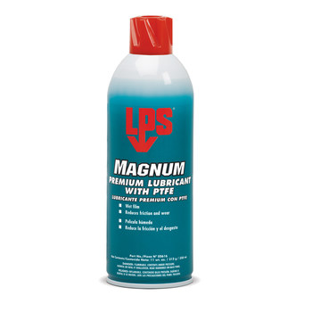LPS Magnum Primera calidad Marrón Lubricante penetrante - 11 oz Lata de aerosol - Grado alimenticio - 00616