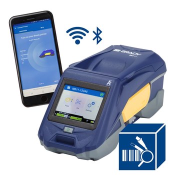 Brady M611-PWID Kit de impresora portátil de etiquetas - Un solo color