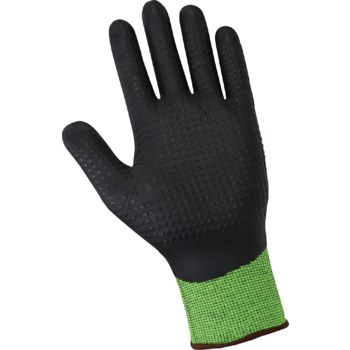 Global Glove Samurai Glove Amarillo de alta vis./Verde Grande Tuffalene Platino UHMWPE Tuffalene Platino UHMWPE Guantes resistentes a cortes - Pulgar reforzado - cr888d lg