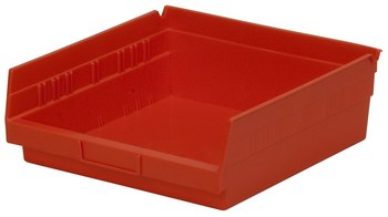 Imagen de Akro-mils 197 cu in Rojo Polímero de grado industrial Estante Contenedor de almacenamiento (Imagen principal del producto)