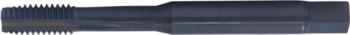 Cleveland PER-862SP 4M Macho de máquina de punto espiral - 3 Flauta(s) - Acabado Óxido de vapor - Cobalto (HSS-E) - Longitud Total 2.4803 pulg. - C86236