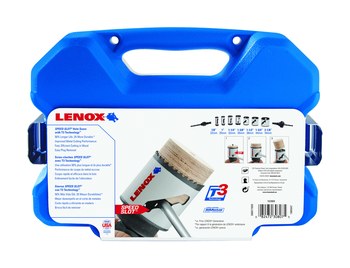 Imágen de Kit de sierra de perforación para contratistas Speed Slot 30807700G de Bi-Metal por de Lenox (Imagen principal del producto)